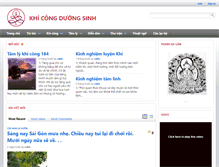 Tablet Screenshot of duongsinh.net